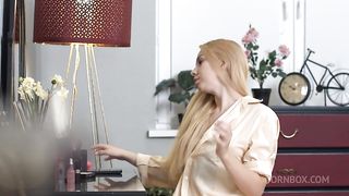 Vibrator satisfaction before DP 3some