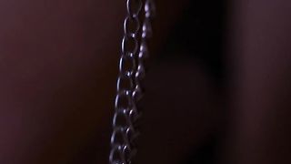 Perverted boy piss on tits his wench's and ass to mouth fuck her, and she gets cum in mouth.