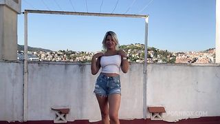 HOME VIDEO Angel Rivas blowjob and fucking in the rooftop