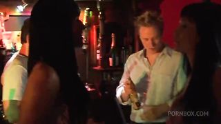 See Lolly Badcock's Pussy Lips Hang Low Around His Shaft As He Fucks Her