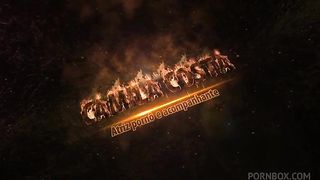 Loira tatuada adora levar pau na buceta