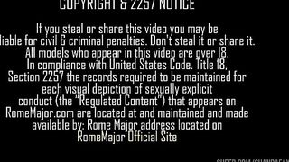 Hard Stallion Rome Major Bangs Milf Brandi Foxx Before Church!