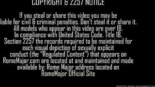 Hard Stallion Rome Major Bangs Milf Brandi Foxx Before Church!