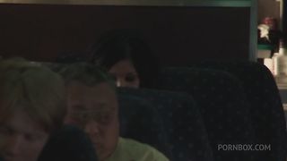 Briana Blair And Jasmine Jolie Fuck In Their Fishnets In First Class