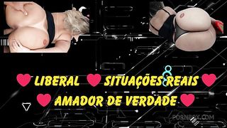 Gozada dentro da Buceta - Vizinho gozou dentro da Hotwife Casadinha Delicia - Creampie