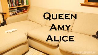 Girl Next Door Cutie Stops by to Cum on your Couch