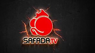 Interracial Double Penetration with Blonde Babe