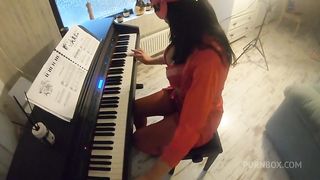 Adventures of MilfyCalla ep 96 First piano lesson