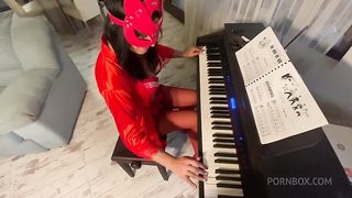 Adventures of MilfyCalla ep 97 The dick of piano teacher