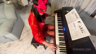 Adventures of MilfyCalla ep 97 The dick of piano teacher