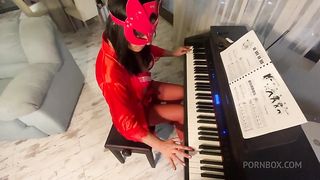 Adventures of MilfyCalla ep 97 The dick of piano teacher