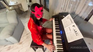 Adventures of MilfyCalla ep 97 The dick of piano teacher