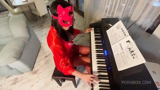 Adventures of MilfyCalla ep 97 The dick of piano teacher