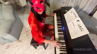 Adventures of MilfyCalla ep 97 The dick of piano teacher