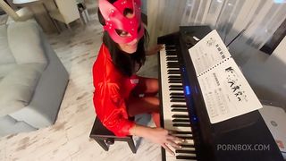 Adventures of MilfyCalla ep 97 The dick of piano teacher