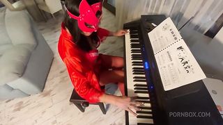 Adventures of MilfyCalla ep 97 The dick of piano teacher