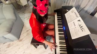 Adventures of MilfyCalla ep 97 The dick of piano teacher