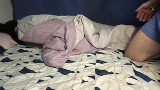 I Was Very Tired and Didn't Want to Fuck but His Delicious Cock Always Convinces Me. Creampie and Pussy Sucking-fingering Orgasm