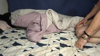 I Was Very Tired and Didn't Want to Fuck but His Delicious Cock Always Convinces Me. Creampie and Pussy Sucking-fingering Orgasm