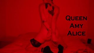 TEASING TIED SUBMISSIVE SLUT SHAKES FOR YOU