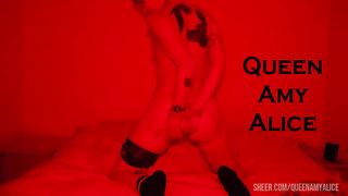 TEASING TIED SUBMISSIVE SLUT SHAKES FOR YOU