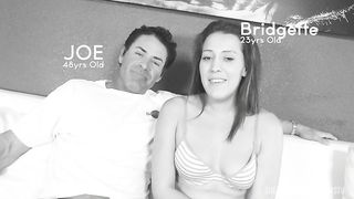 Bridgette fucks in lingerie