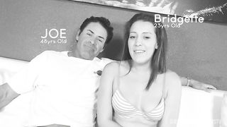 Bridgette fucks in lingerie
