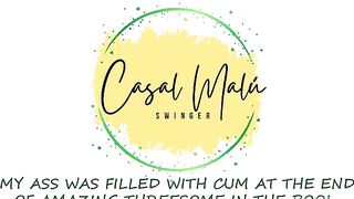 WE HAD A THREESOME WITH OUR YOUG NEIGHBOR AND HE FILLED MY ASS WITH MILK