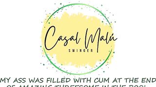 WE HAD A THREESOME WITH OUR YOUG NEIGHBOR AND HE FILLED MY ASS WITH MILK