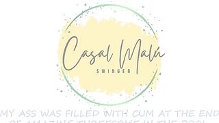 WE HAD A THREESOME WITH OUR YOUG NEIGHBOR AND HE FILLED MY ASS WITH MILK