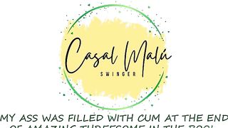 WE HAD A THREESOME WITH OUR YOUG NEIGHBOR AND HE FILLED MY ASS WITH MILK