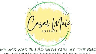 WE HAD A THREESOME WITH OUR YOUG NEIGHBOR AND HE FILLED MY ASS WITH MILK