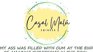 WE HAD A THREESOME WITH OUR YOUG NEIGHBOR AND HE FILLED MY ASS WITH MILK