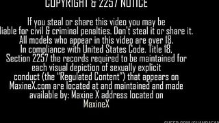 Maxine Gets On Top Ludus Adonis To Ride His Dick Like A Maniac!