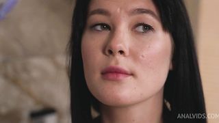 A MONSTROUS dick destroys the ass of small, fragile Aarol Renti