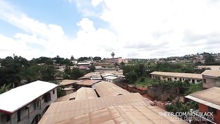 The seamstress lulu vroumette cmr with her client in her workshop who confuses taking the measurements of the pants and begins to take the measurements of her client's cock to end up with a fuck in th