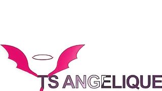 TS Angelique Monroe - I'm your fucking little cow