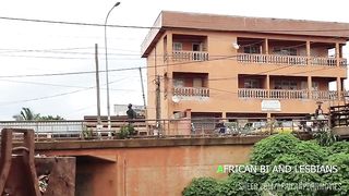 He yells at me so much in the neighborhood that to ridicule, I made him the promise of a one-night stand if he succeeds in making me cum in front of the users and neighbors in the neighborhood. With C