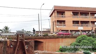 He yells at me so much in the neighborhood that to ridicule, I made him the promise of a one-night stand if he succeeds in making me cum in front of the users and neighbors in the neighborhood. With C