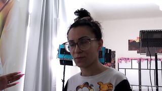 all BACKSTAGE of the perv anal casting with Candy Scott pissing version