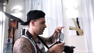 all BACKSTAGE of the perv anal casting with Candy Scott pissing version