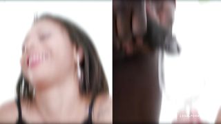 Polly Petrova tastes african champagne IV450