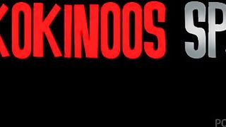 ALICE MAZE'S ANAL GANGBANGED BY FOUR DIFFERENTS DICKS IN THE SCREENROOM OF SWINGER CLUB, IN FRONT OF CLIENTS OF THE CLUB. AT KOKINOOS SPACE.