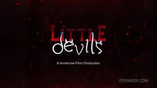 Blonde teen fucking her ass on scene for the first time