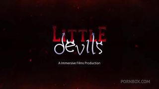 Blonde teen fucking her ass on scene for the first time