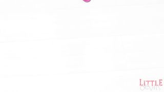 Blonde teen fucking her ass on scene for the first time