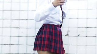 Milf In School babe Outfit Sucks And Fucks