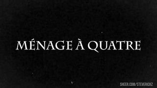 Foursome Fuck with Hoss Kado, Nolina Nyx, and Pequena Hex!