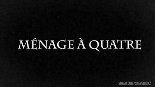 Foursome Fuck with Hoss Kado, Nolina Nyx, and Pequena Hex!