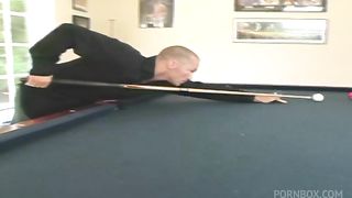 Alexis And Jenna Haze Get Into A Wild Threesome Fuck At The Pool Table